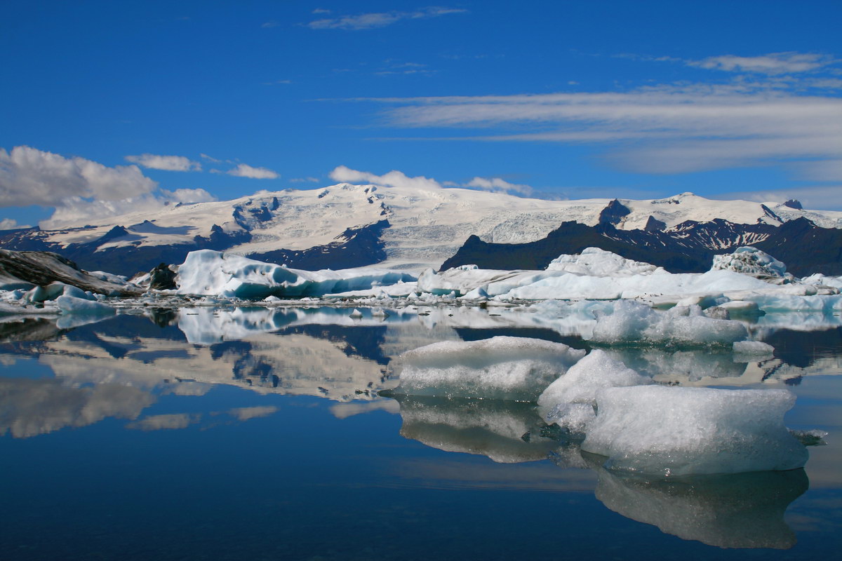 Jökulsárlón Gletscherlagune Jökulsárlón Gletscherlagune