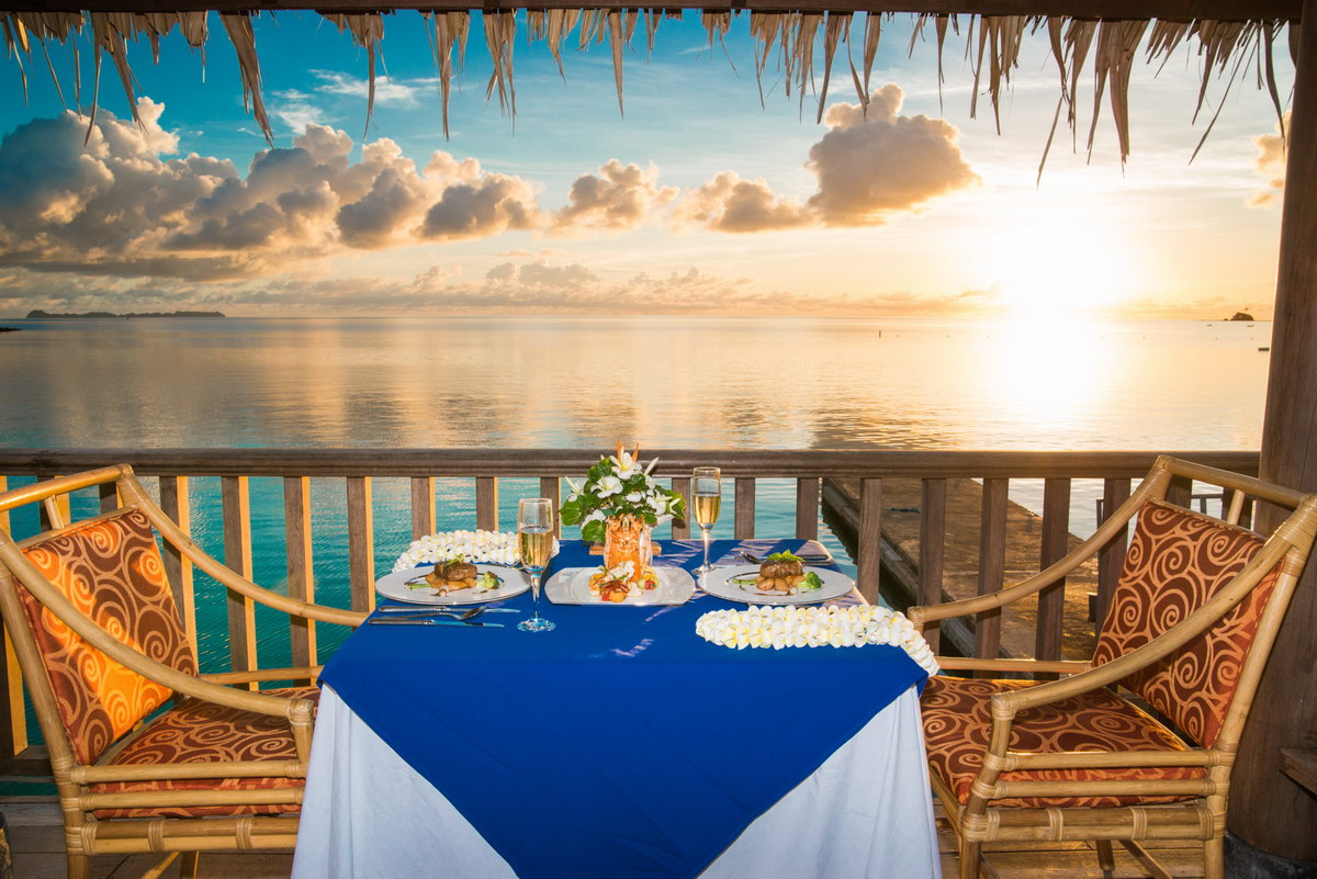 Abendessen am Meer Abendessen am Meer