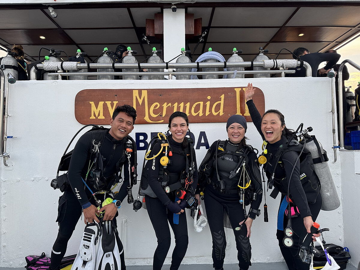 Diving is fun Diving is fun